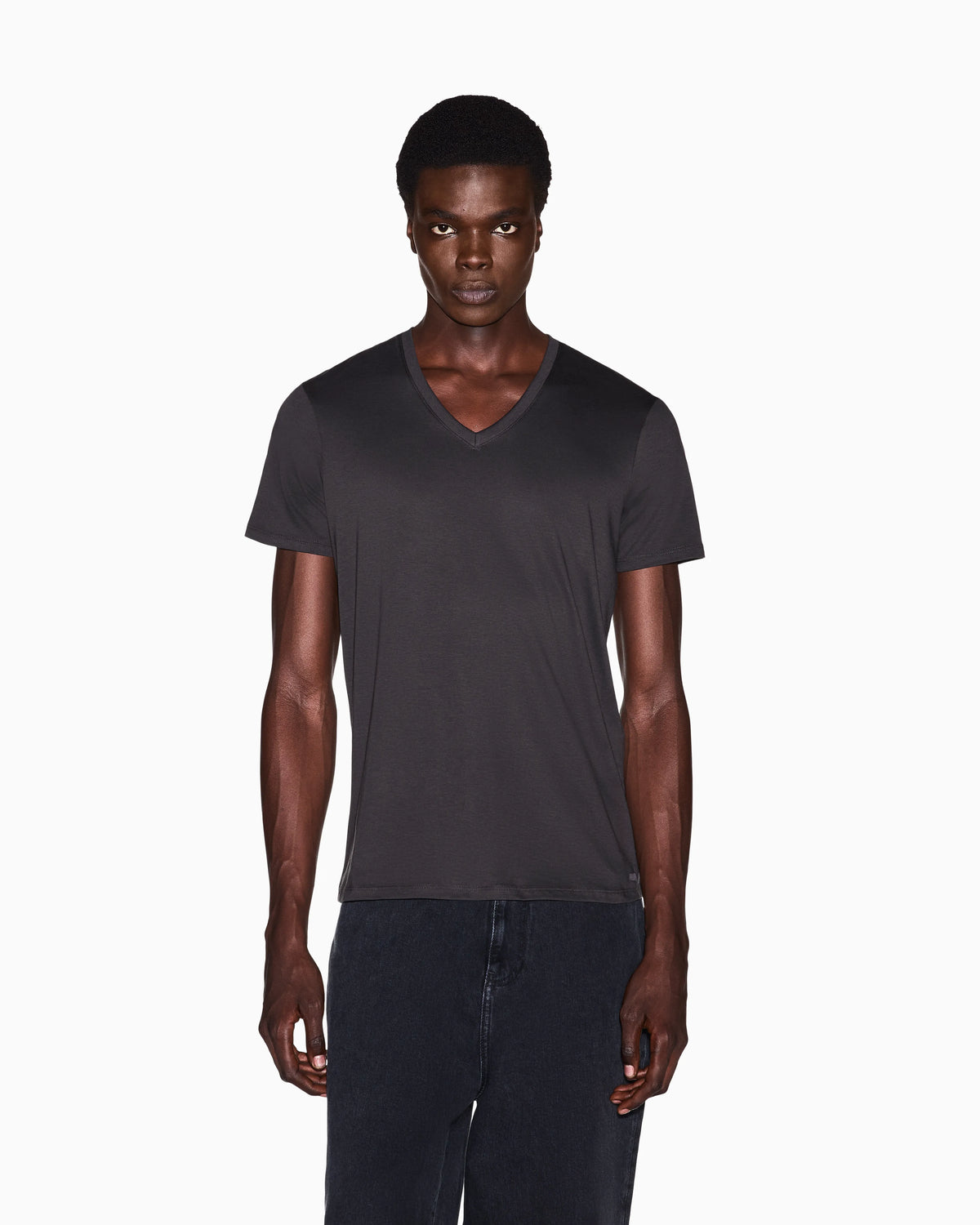 slim-fit T-shirt Essential pima cotton jersey