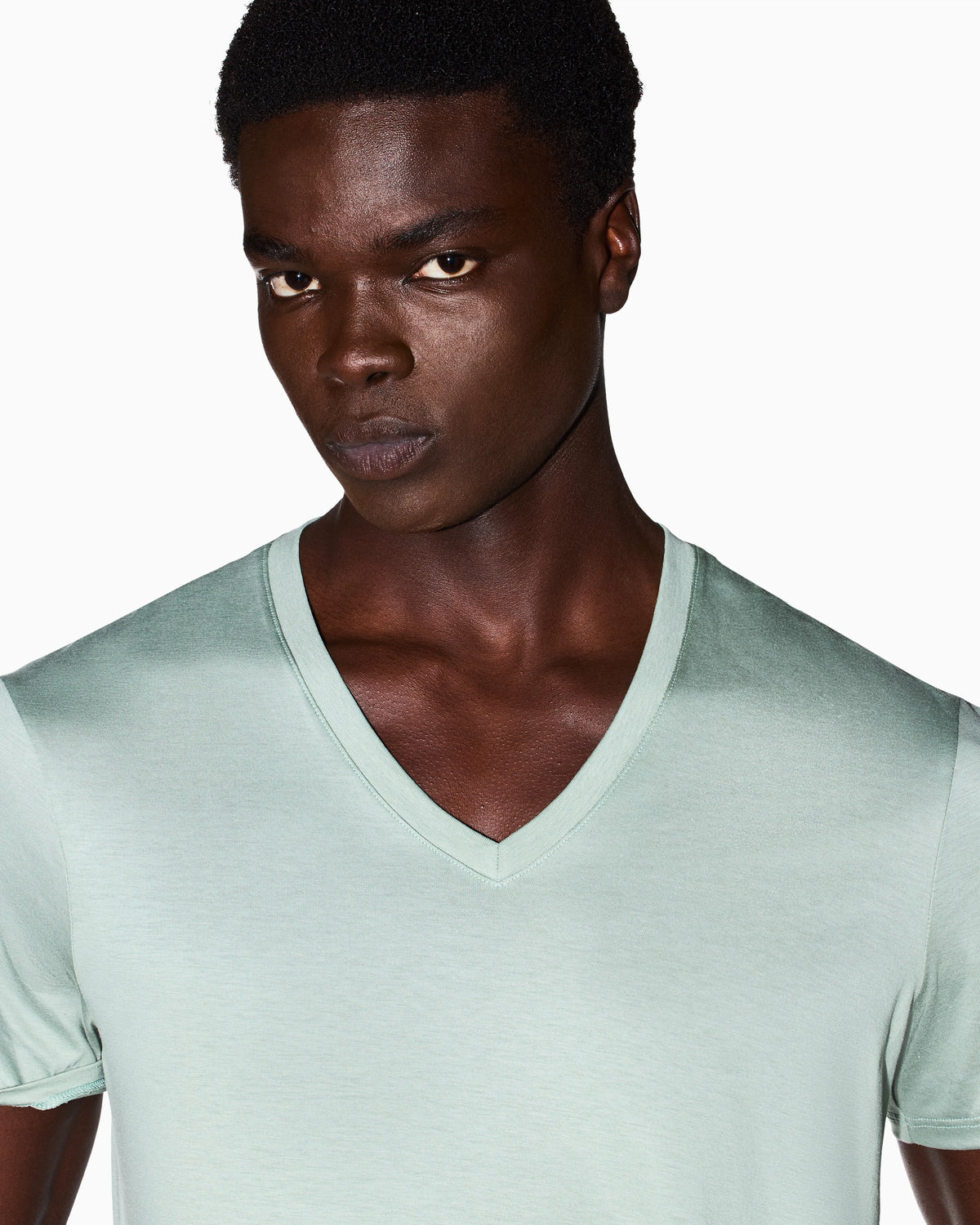 slim-fit T-shirt Essential pima cotton jersey