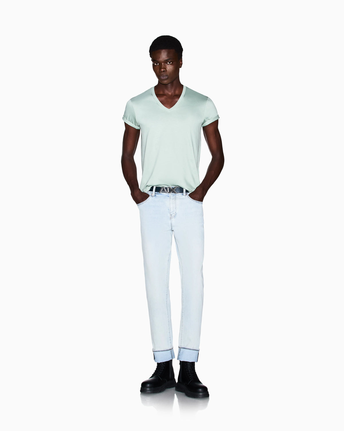 slim-fit T-shirt Essential pima cotton jersey