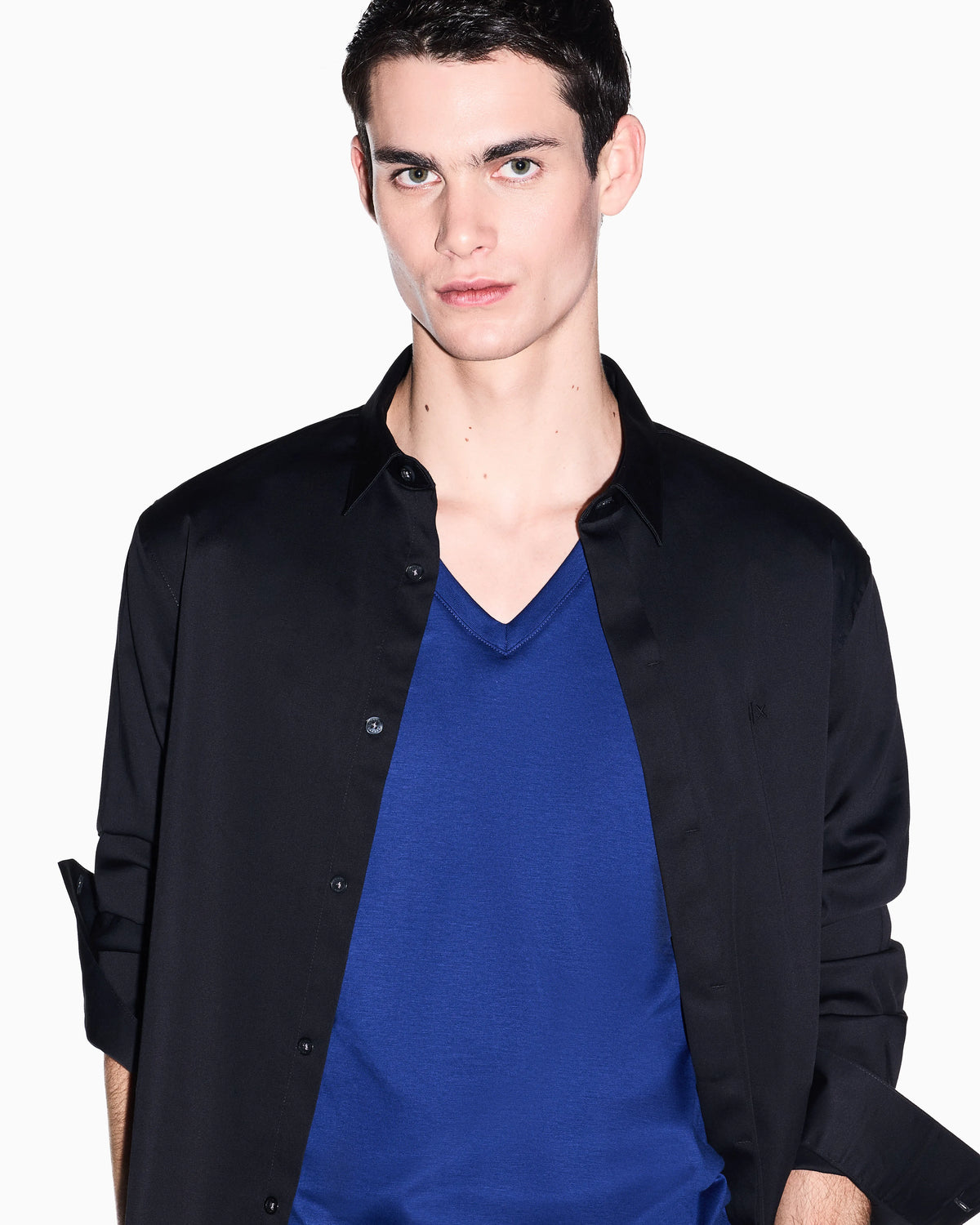 slim-fit T-shirt Essential pima cotton jersey