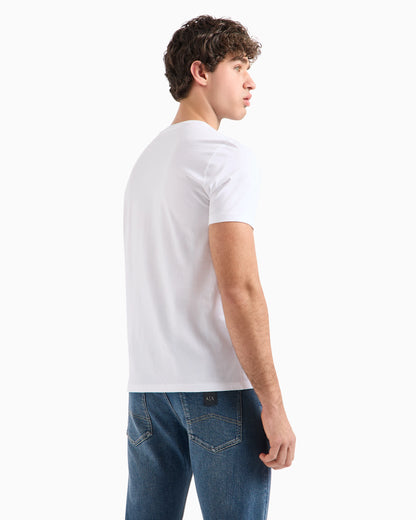 Slim fit jersey T-shirt with logo