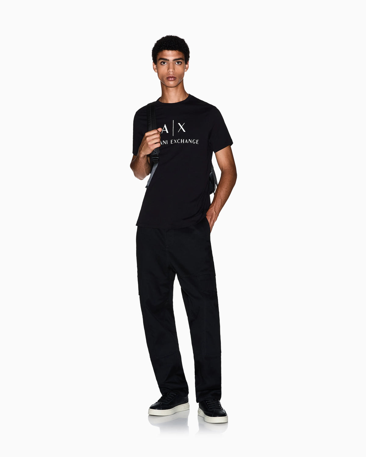 Slim fit jersey T-shirt with logo
