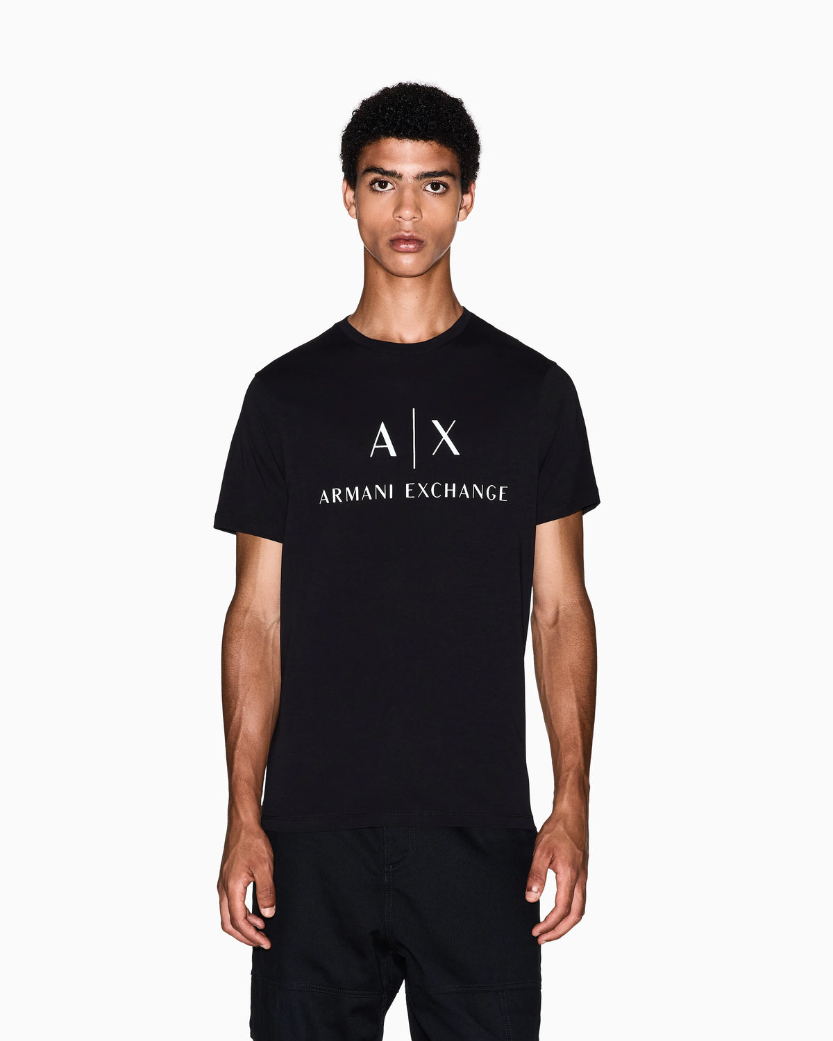 Slim fit jersey T-shirt with logo