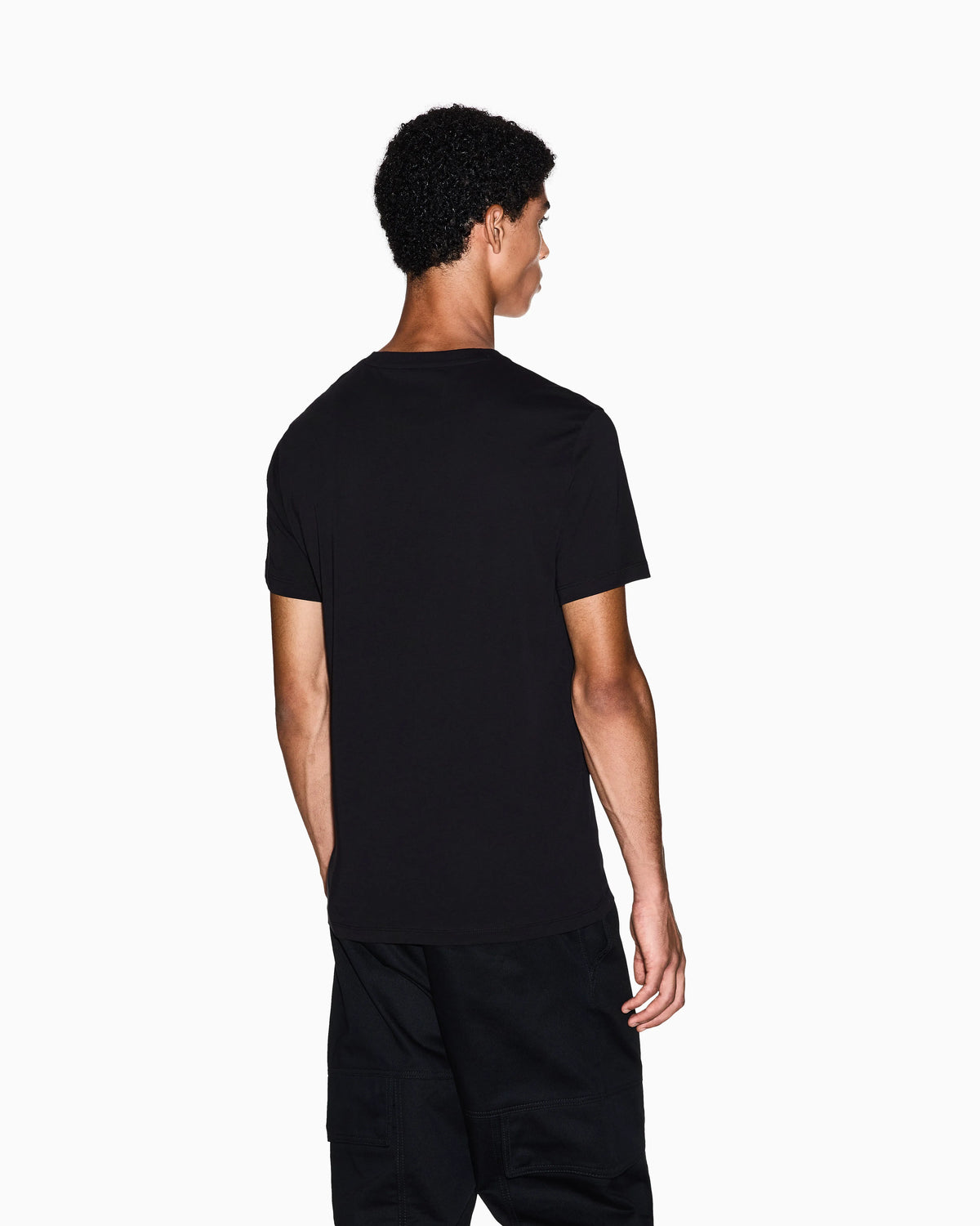 Slim fit jersey T-shirt with logo
