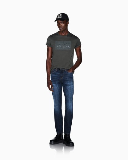 slim fit t-shirt Essential cotton jersey