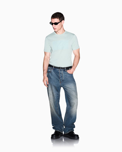 slim fit t-shirt Essential cotton jersey