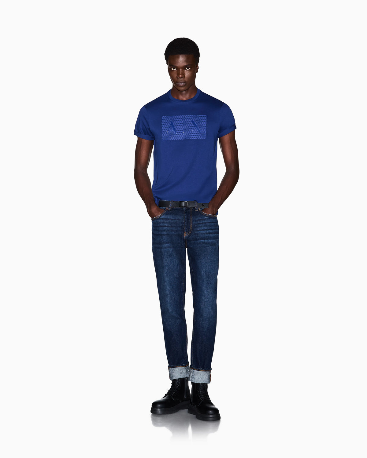 slim fit t-shirt Essential cotton jersey