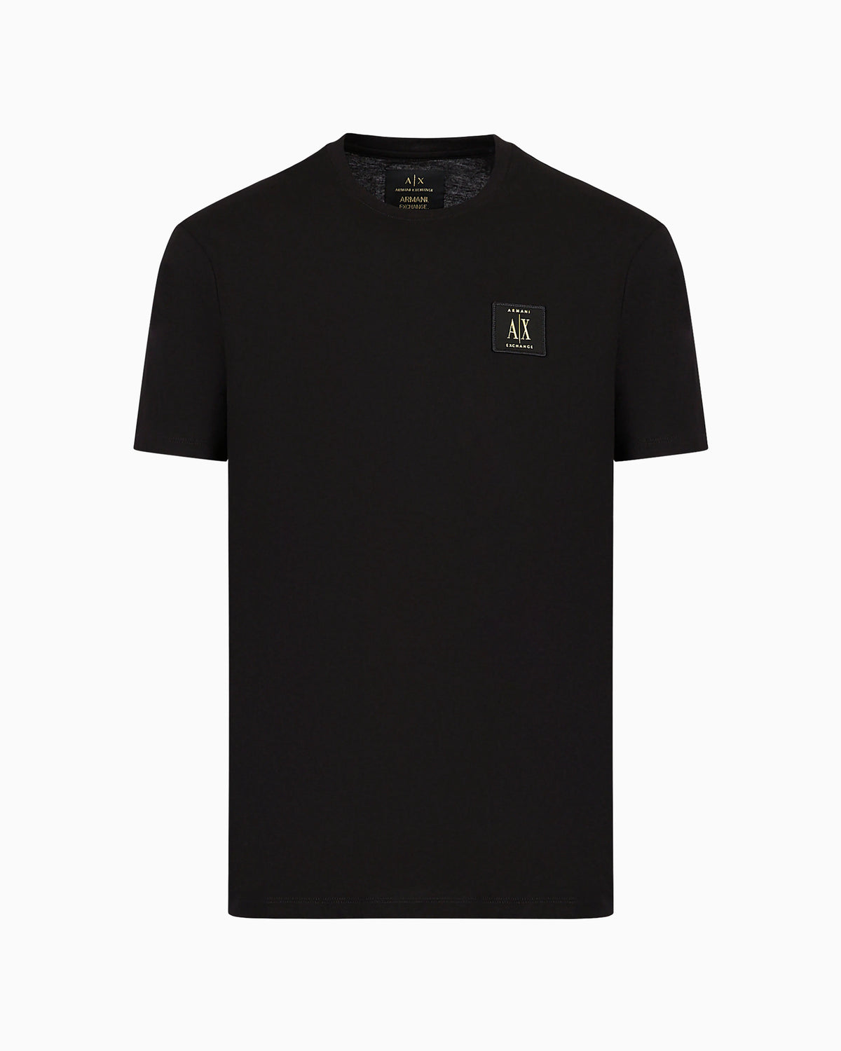 Crewneck, short-sleeved T-shirt with monogram design