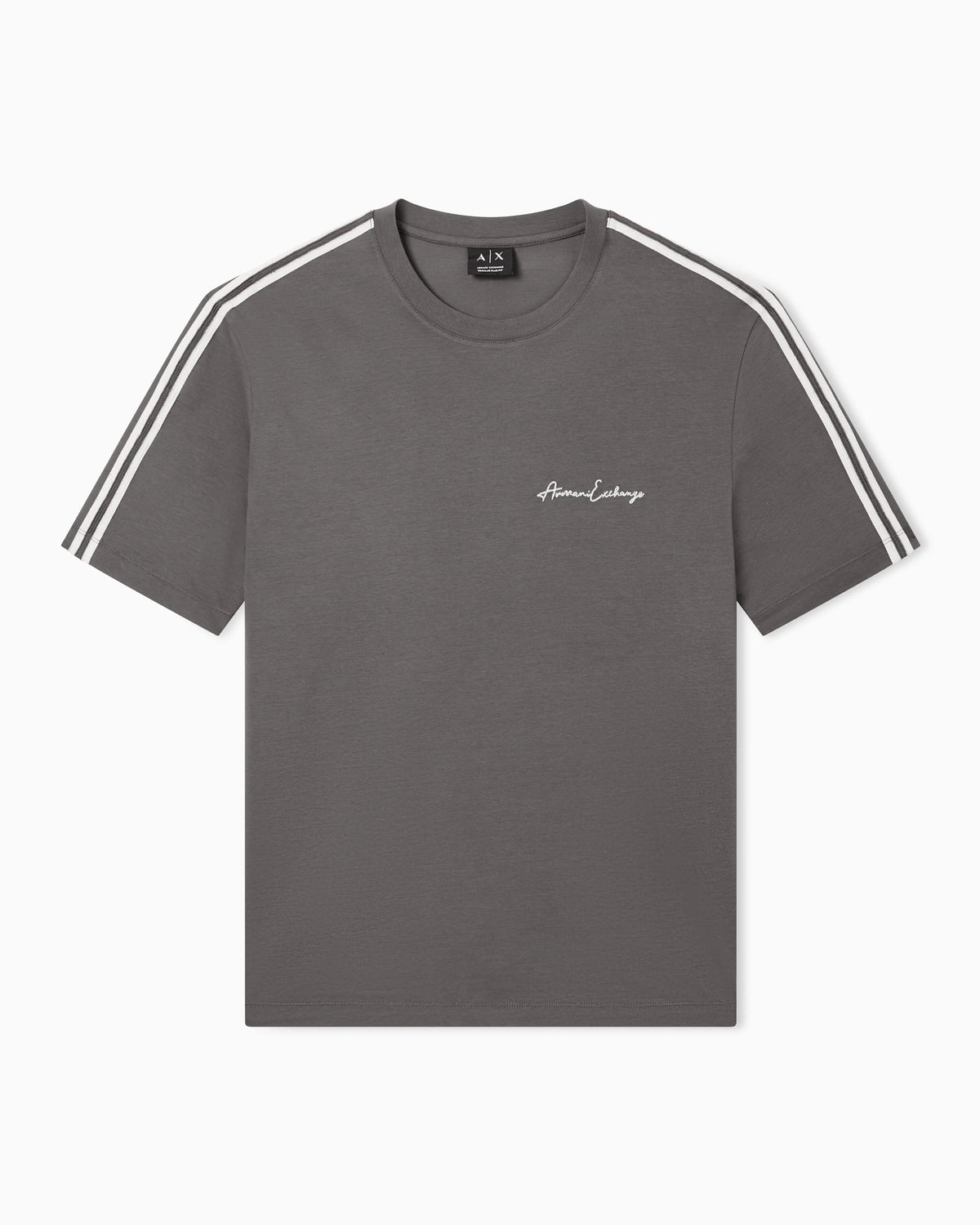 Logo t-shirt in mercerized cotton