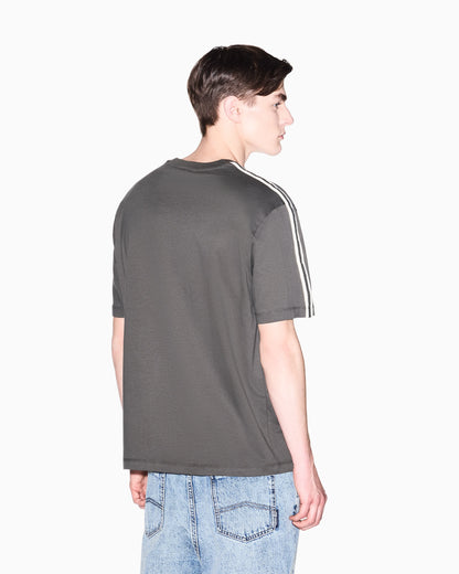 Logo t-shirt in mercerized cotton