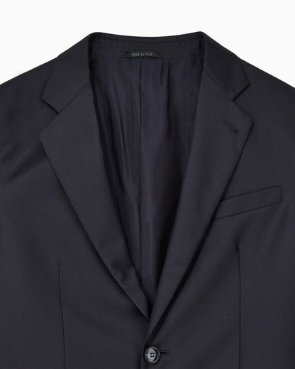 Soho Line single-breasted suit in wool and cashmere