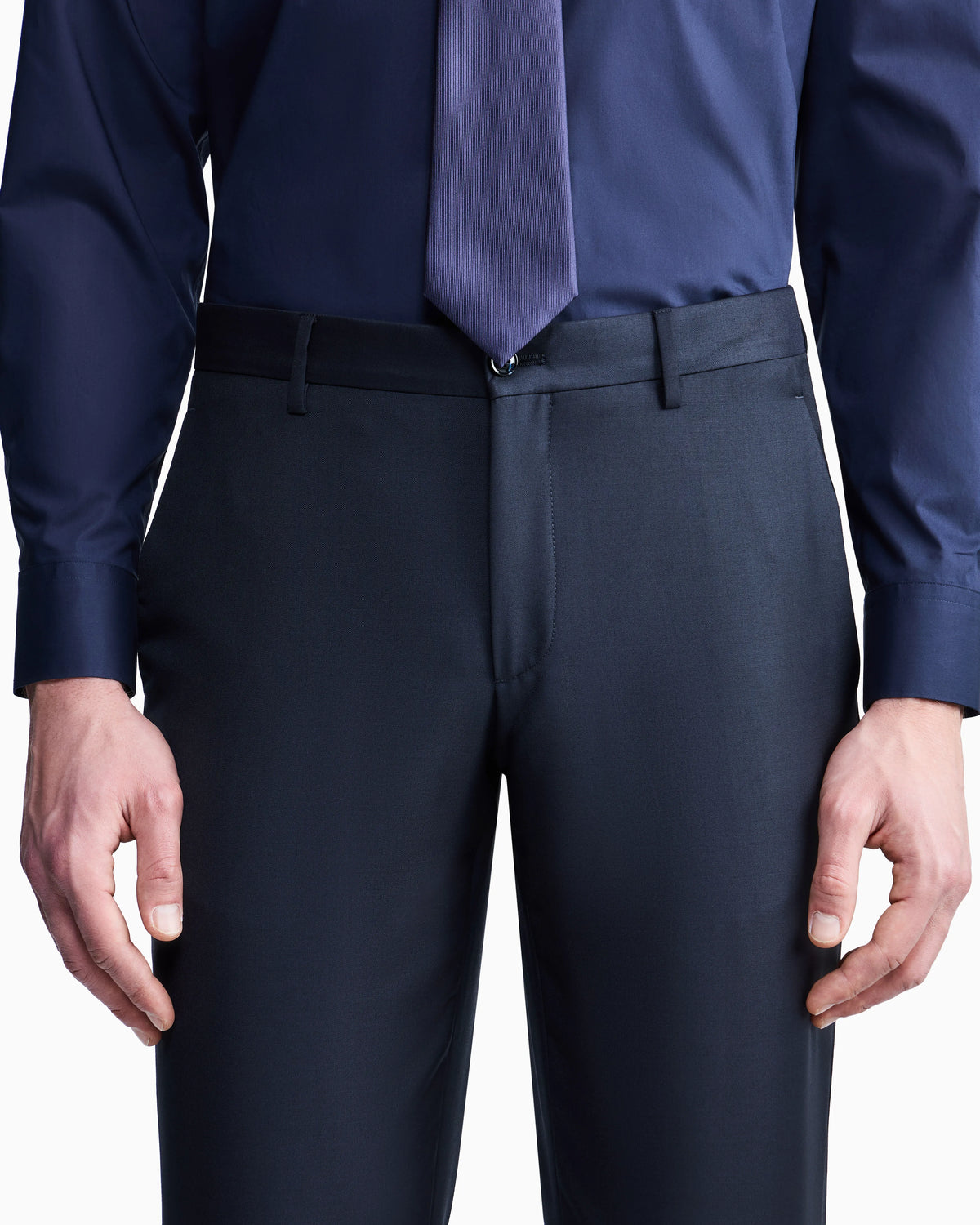 Soho Line single-breasted suit in wool and cashmere
