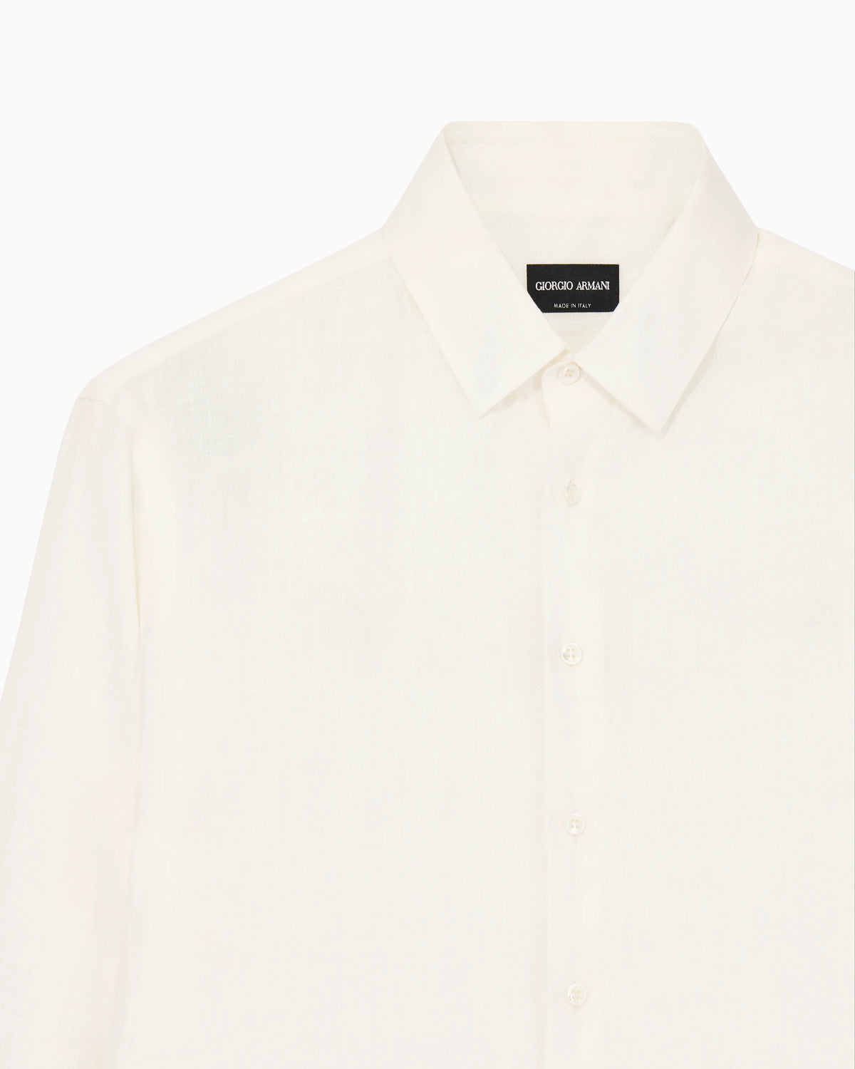 Regular-fit shirt in linen