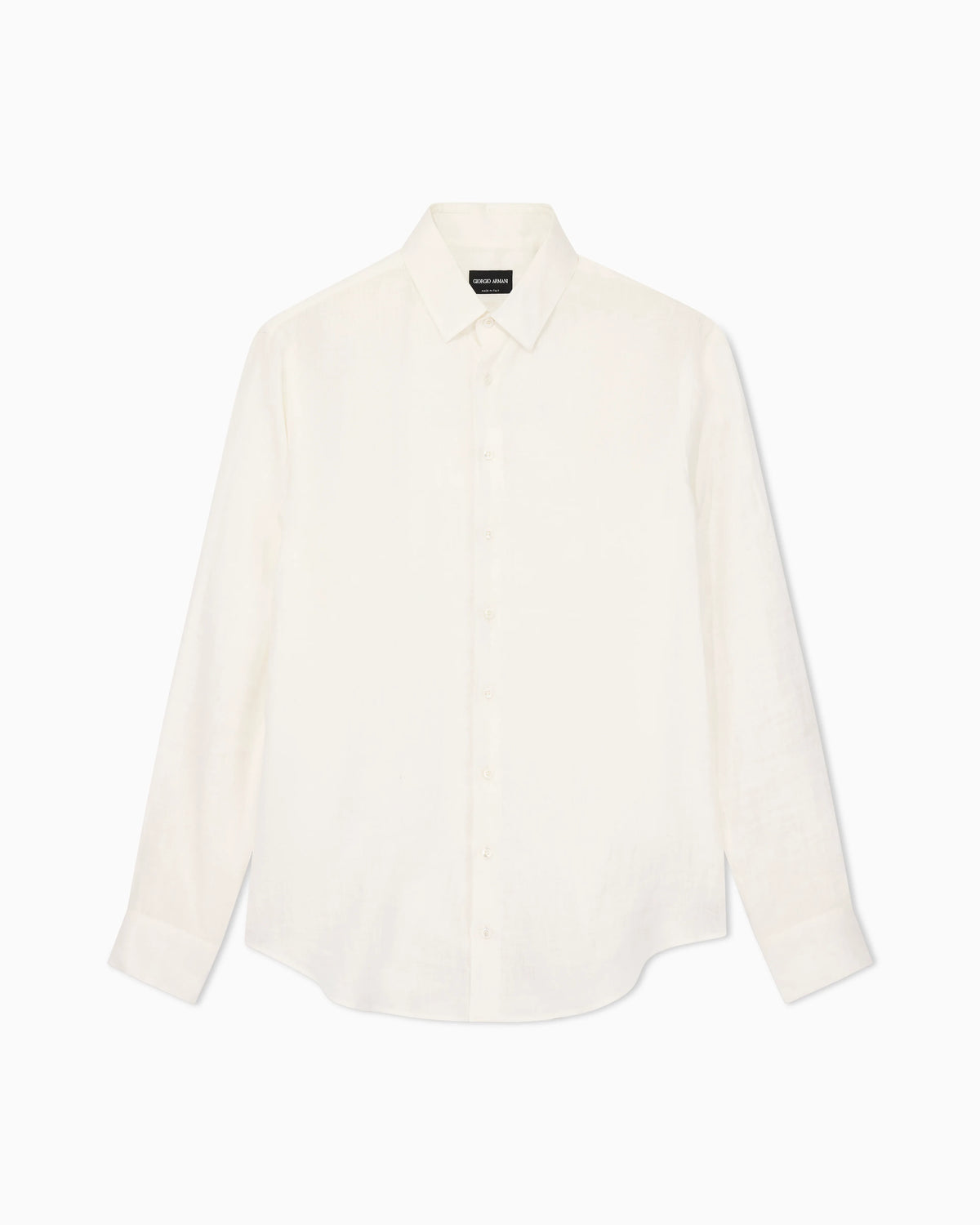 Regular-fit shirt in linen