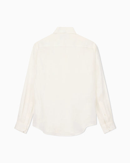 Regular-fit shirt in linen