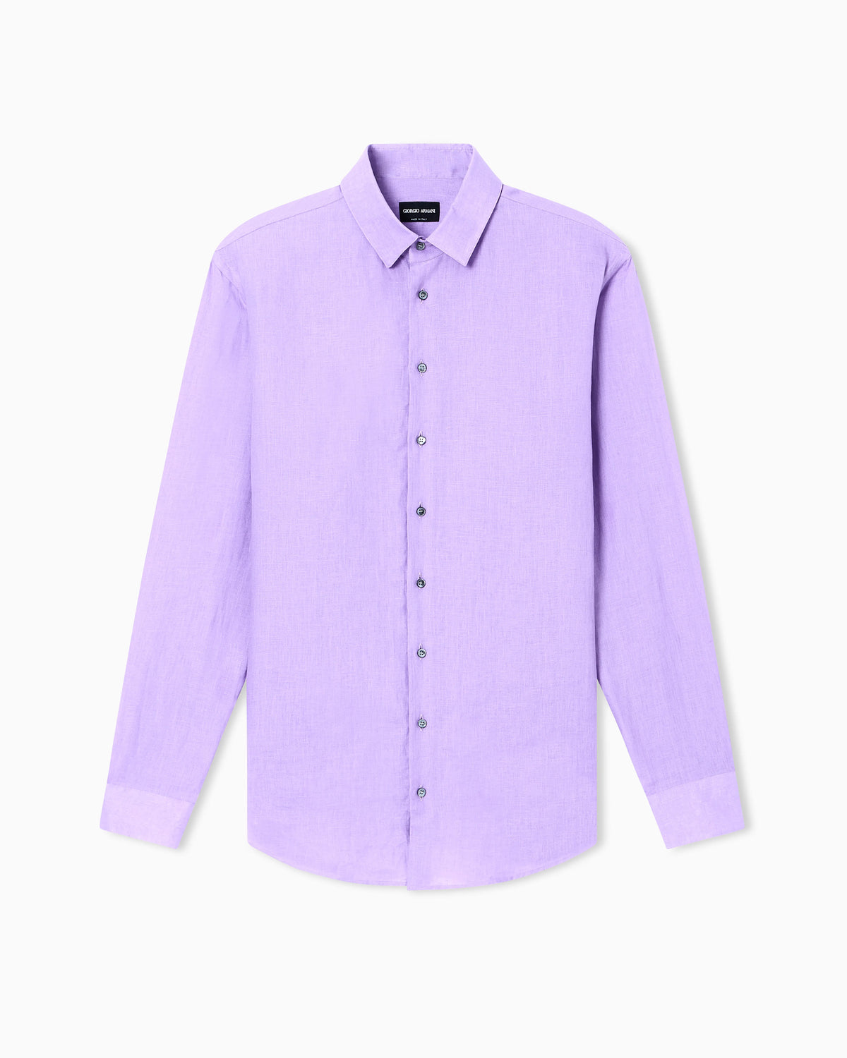 Regular-fit shirt in linen