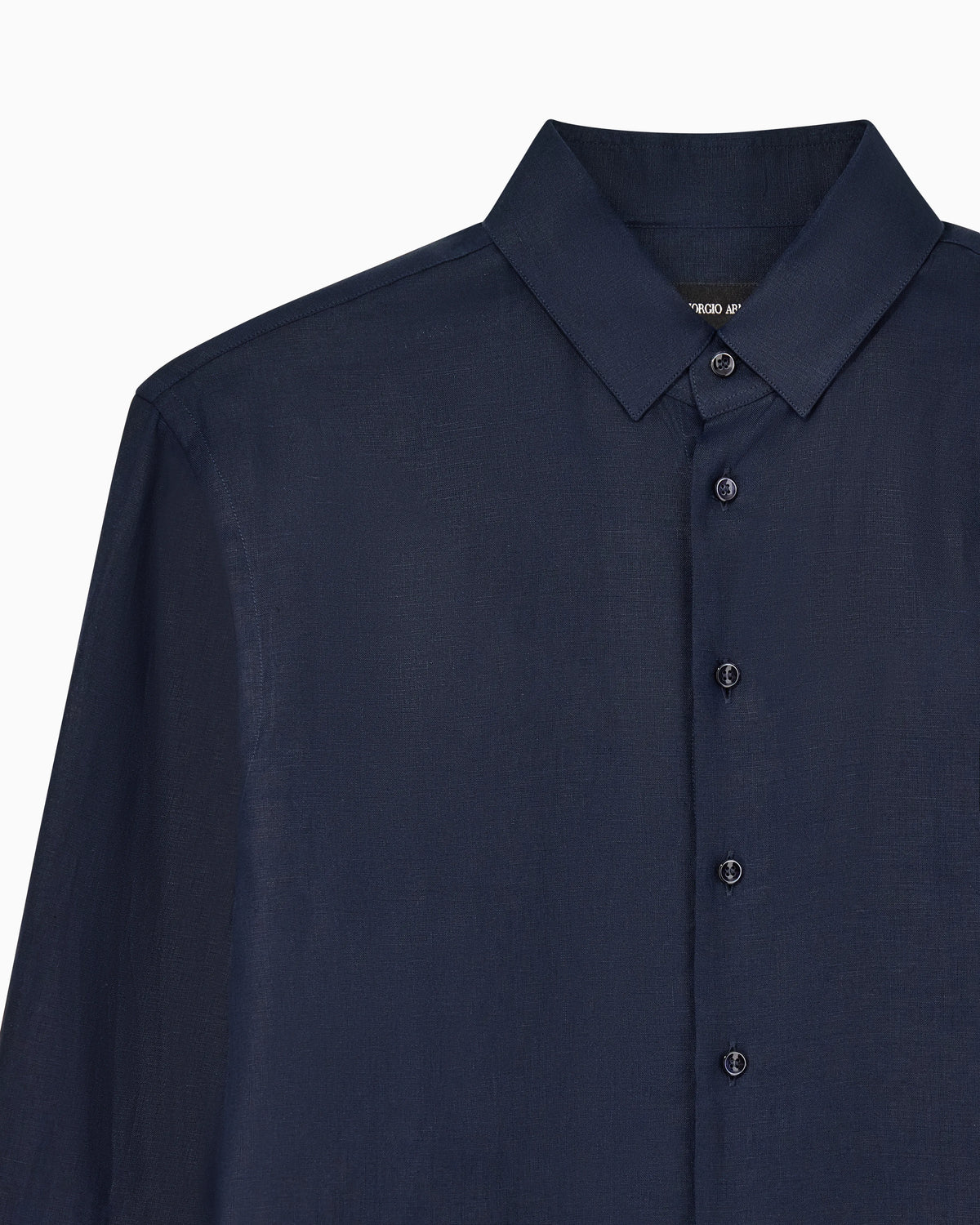 Regular-fit shirt in linen