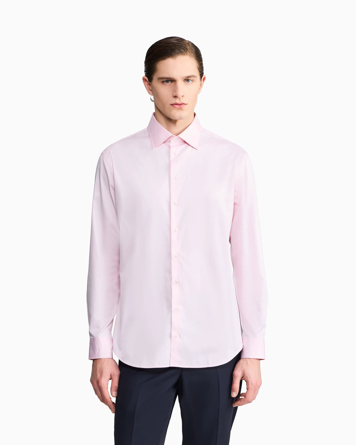 Classic shirt in cotton twill