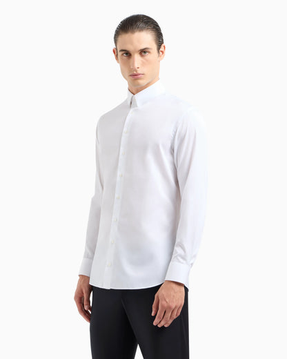 Luxury cotton twill shirt
