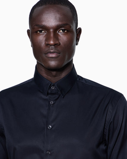 Luxury cotton twill shirt