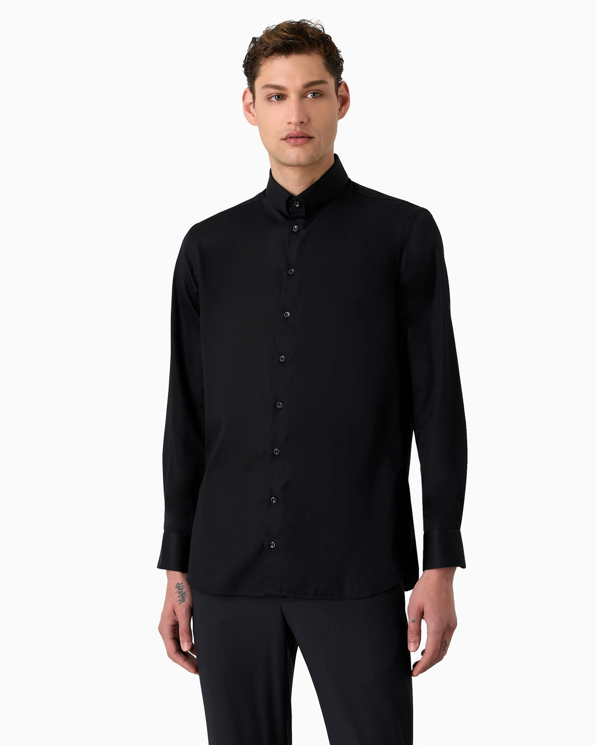 Luxury cotton twill shirt