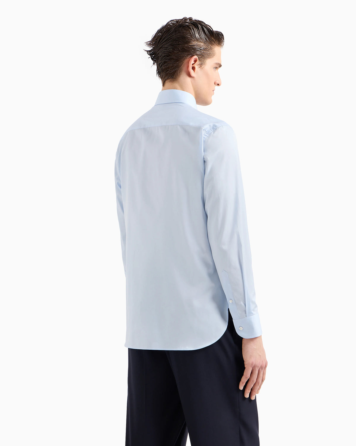 Regular-fit luxury cotton shirt