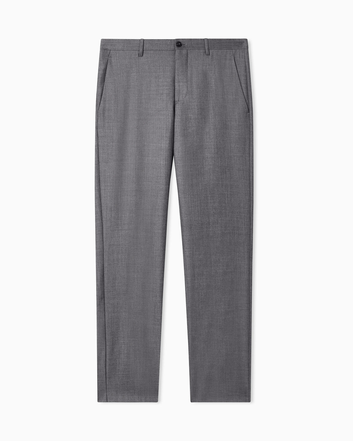 Wool and cashmere gabardine trousers