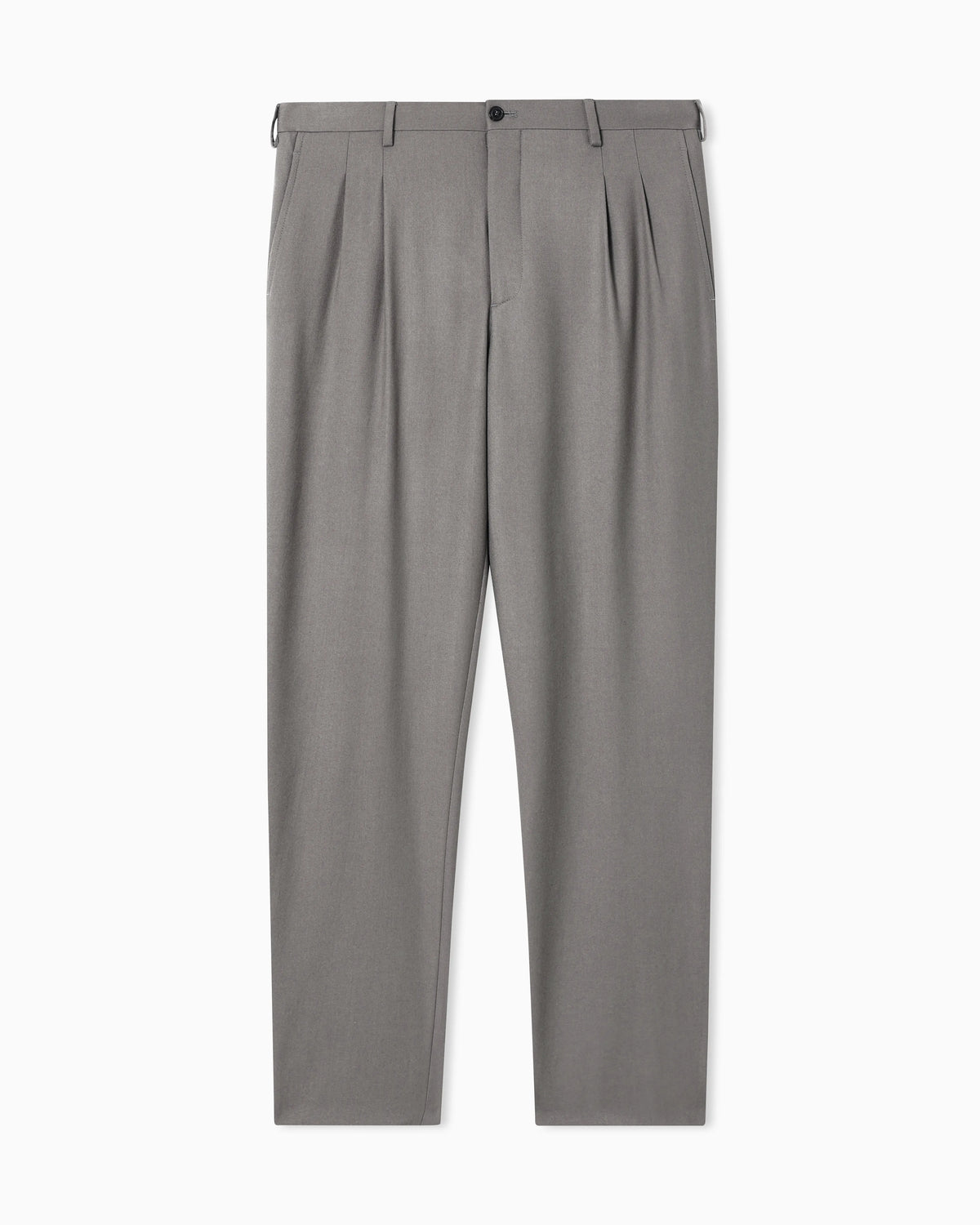 Wool flannel trousers