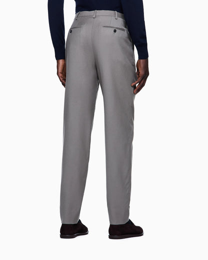 Wool flannel trousers