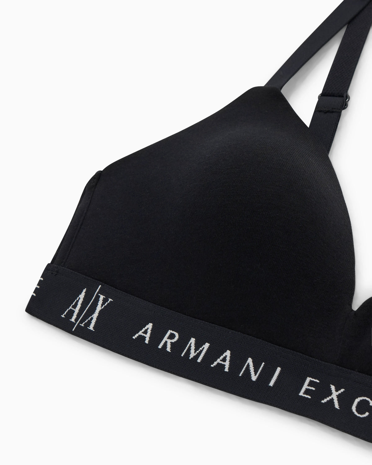 Padded organic stretch cotton bra Icon Project