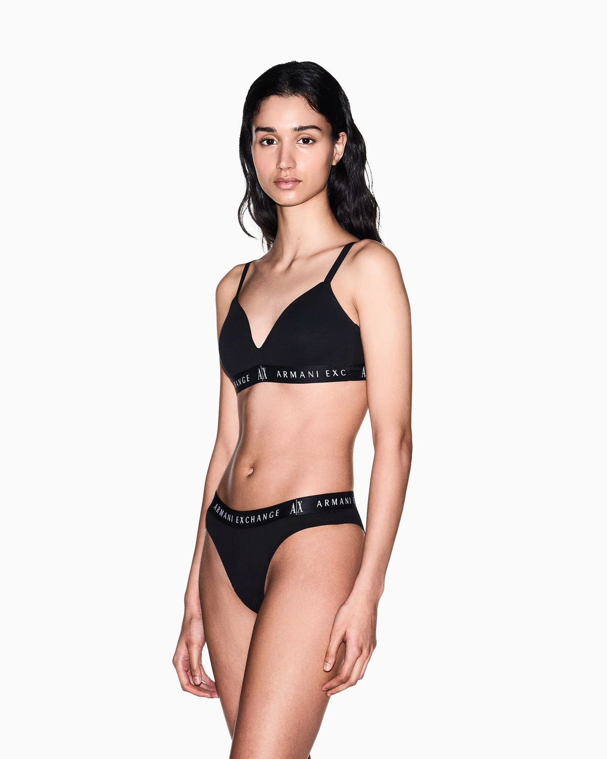 Underwear set in organic stretch cotton with logo band Icon