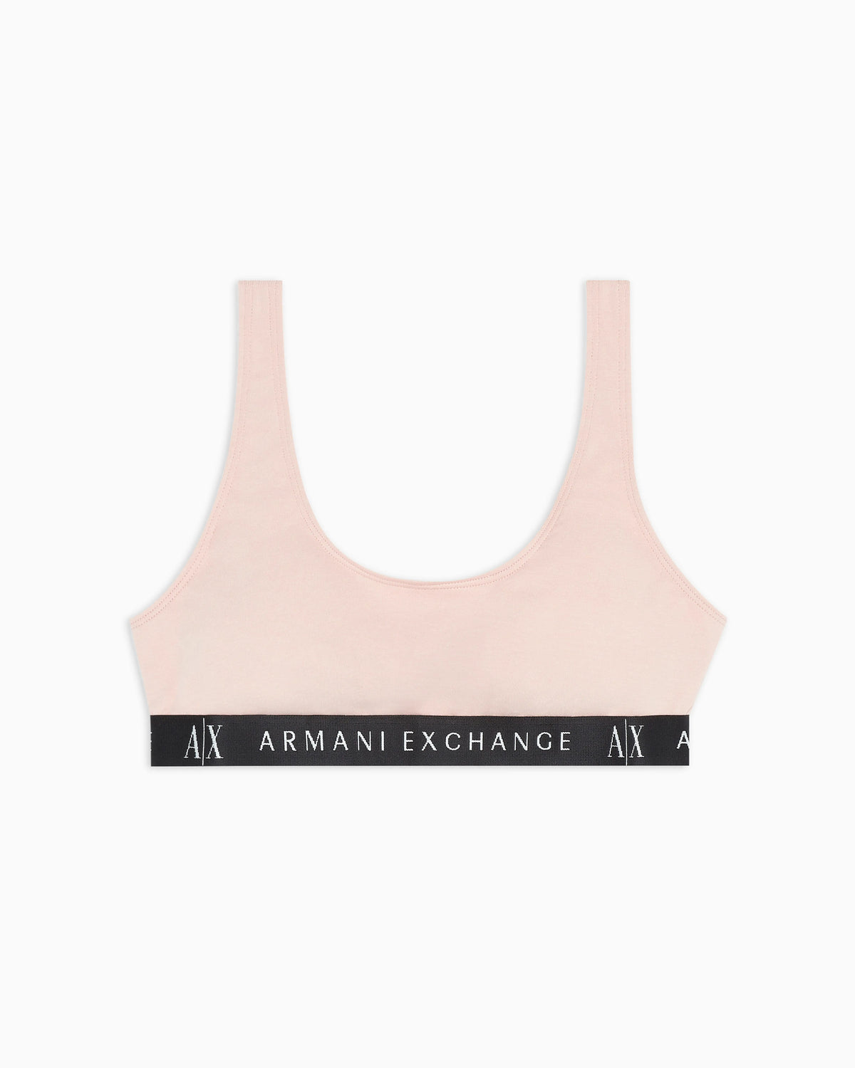Sports bra Icon in organic stretch cotton with wide straps