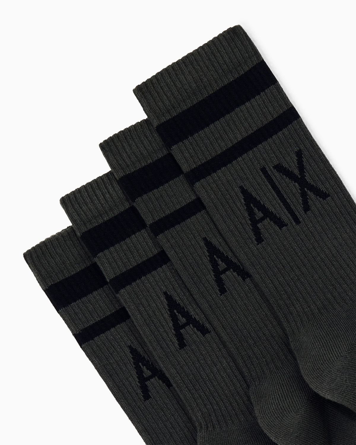 Two-pack tennis socks Essential in stretch cotton