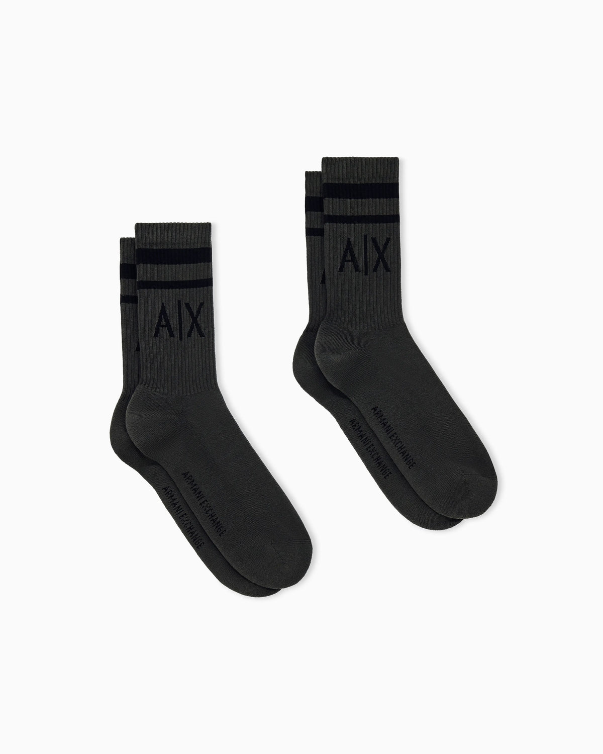 Two-pack tennis socks Essential in stretch cotton