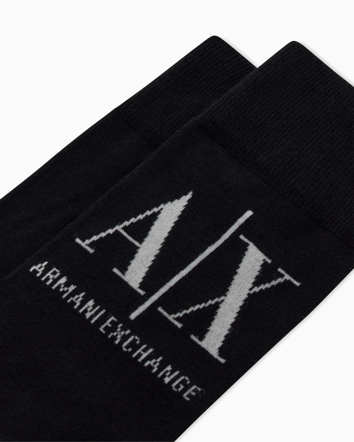 Cotton blend socks with ribbed cuffs and logo Icon
