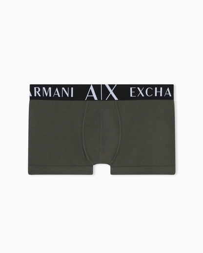 Boxer briefs Essential in stretch cotton with elastic waist