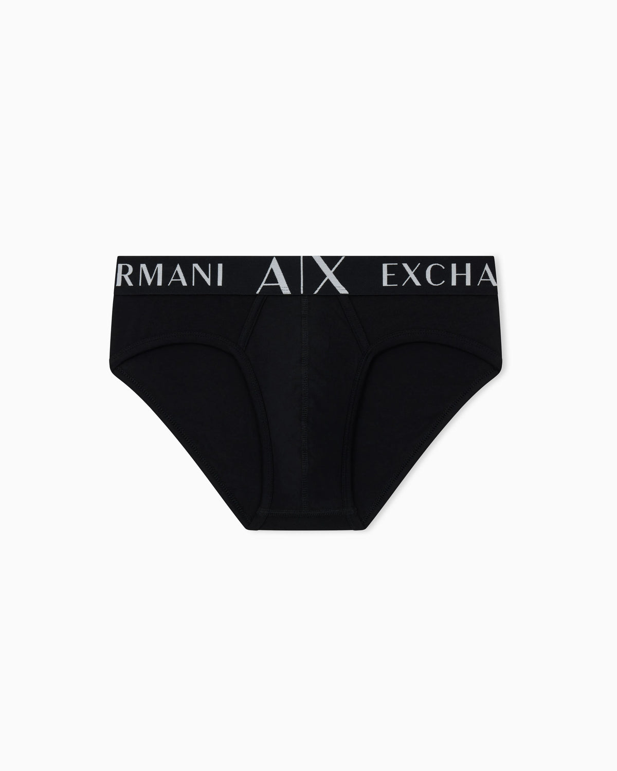 Stretch cotton briefs with a logo waistband Essential