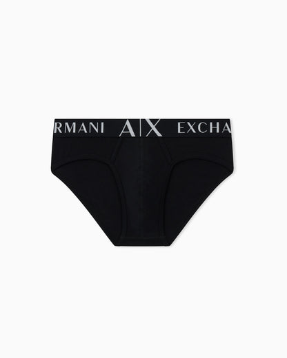 Stretch cotton briefs with a logo waistband Essential