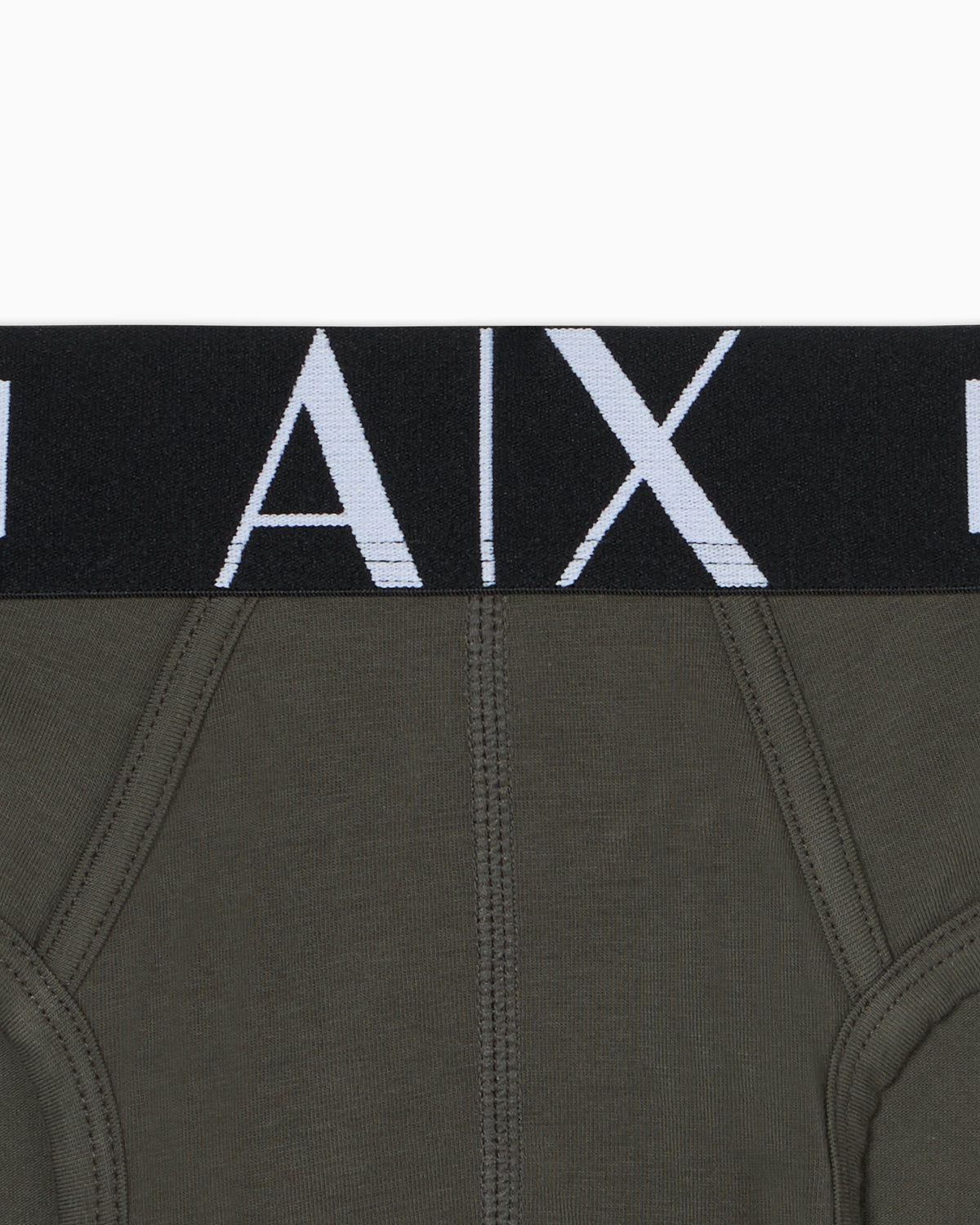 Stretch cotton briefs with a logo waistband Essential