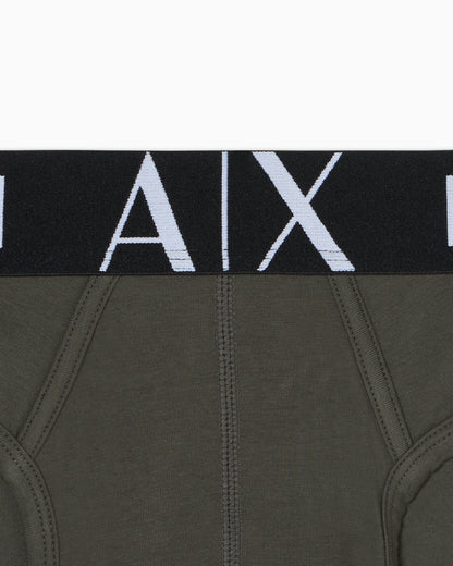 Stretch cotton briefs with a logo waistband Essential