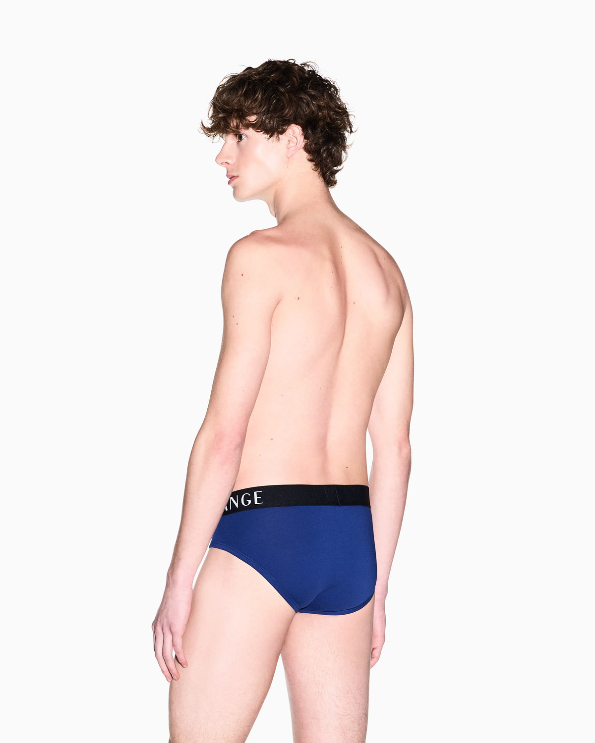 Stretch cotton briefs with a logo waistband Essential