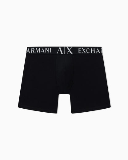 Stretch cotton boxer briefs with logo band Essential
