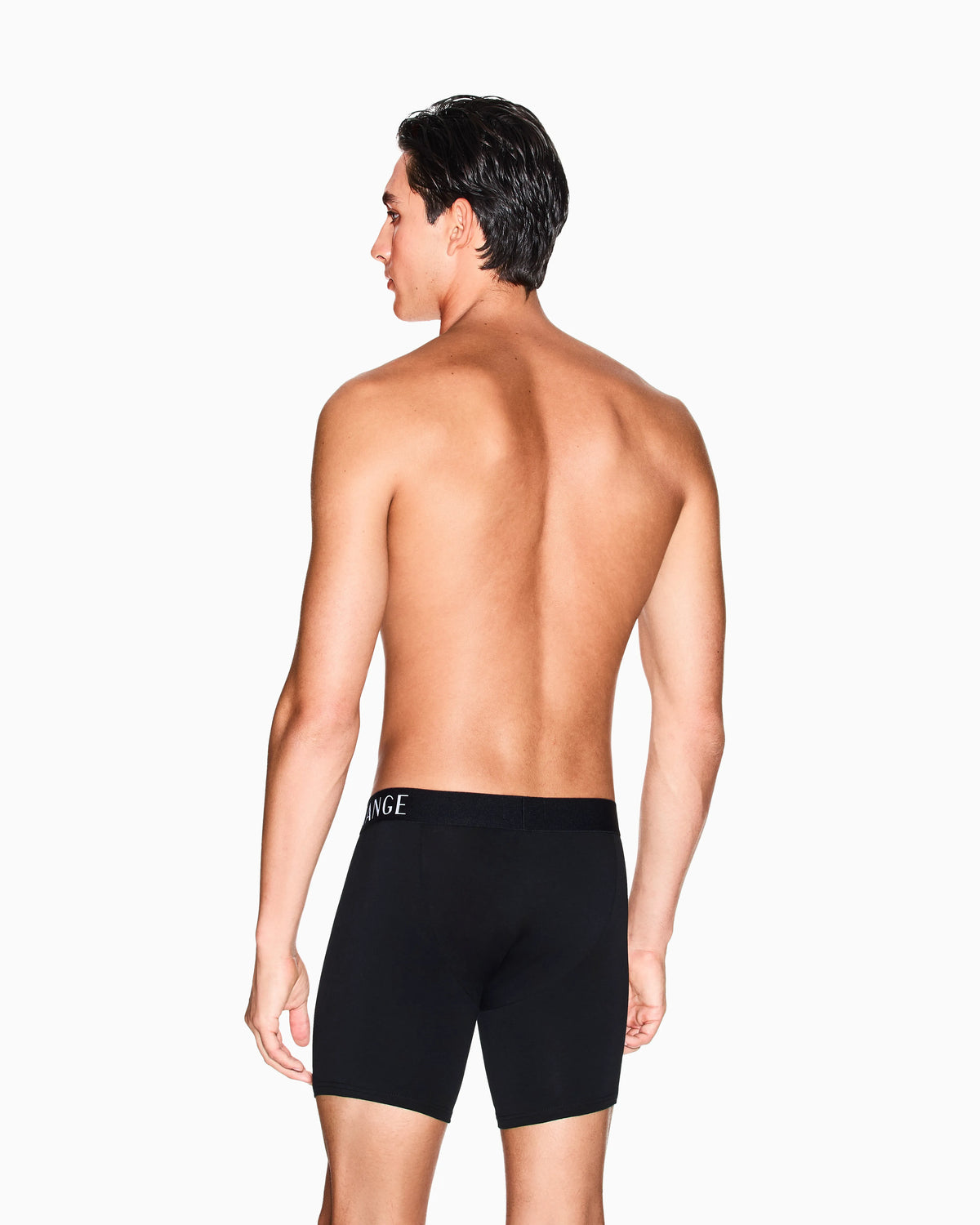 Stretch cotton boxer briefs with logo band Essential