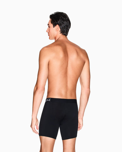 Stretch cotton boxer briefs with logo band Essential