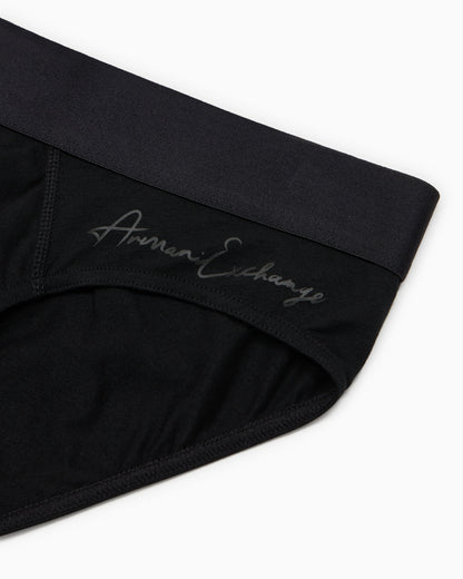 Stretch cotton briefs
