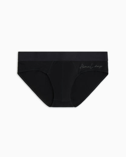 Stretch cotton briefs