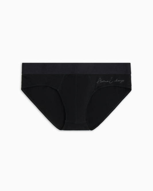 Stretch cotton briefs