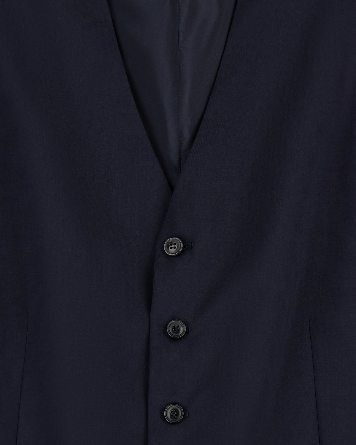 Single-breasted waistcoat in virgin wool