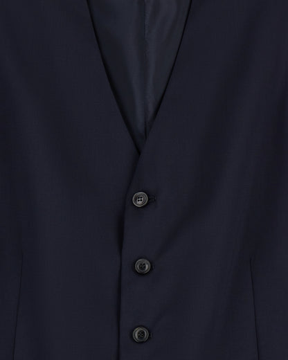 Single-breasted waistcoat in virgin wool