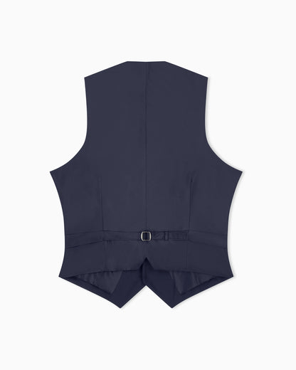 Single-breasted waistcoat in virgin wool